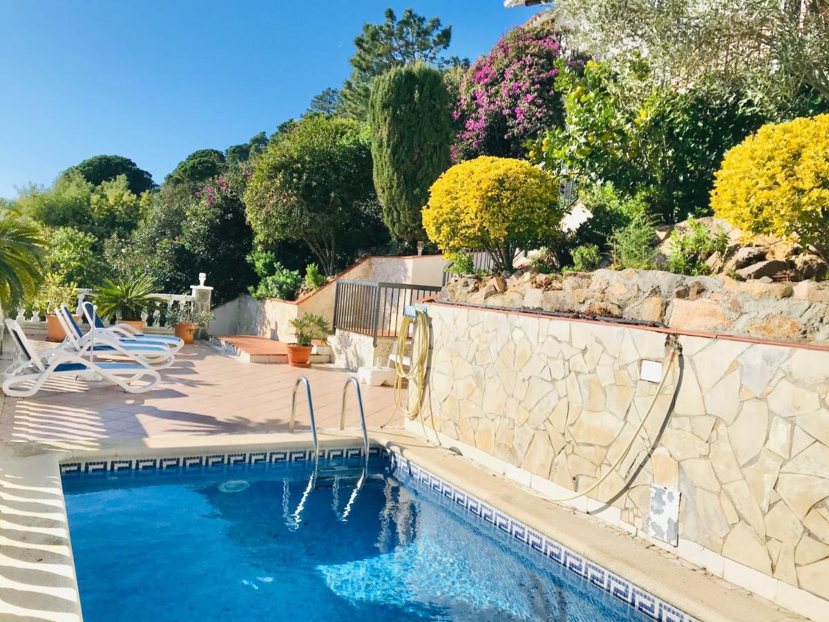 Mediterranean Villa Investingspain Sea View And Pool Lloret de Mar Luaran gambar